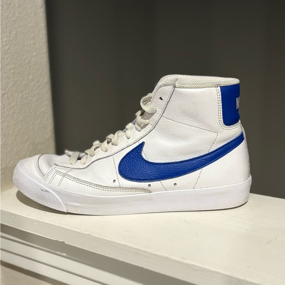 Nike Blazer Mid '77 By You White Purple Athletic Shoes Sneakers Women’s Size 9.5 - Picture 6 of 9